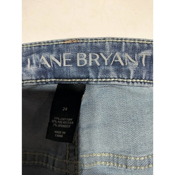 Lane Bryant boot cut light blue jeans woman plus size 24 - Picture 3 of 6
